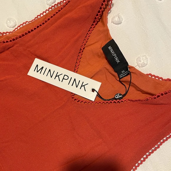 MINK PINK Baby doll Mini Dress - Picture 3 of 4